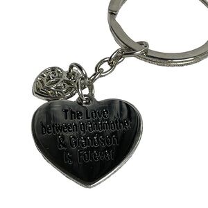 Grandson Grandmother keychain gift NWOT